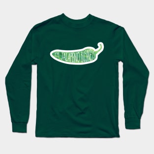 I'm JALAPENO business - funny food pun Long Sleeve T-Shirt